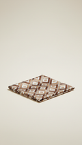 Foulard en soie à monogramme
